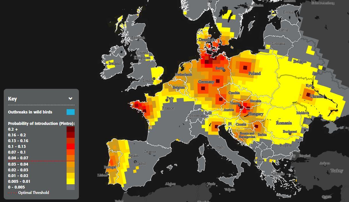 EFSA Bird Flu Radar