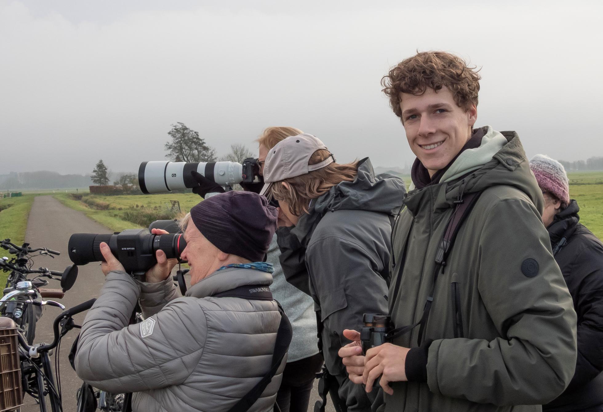 Robin Drenth in actie