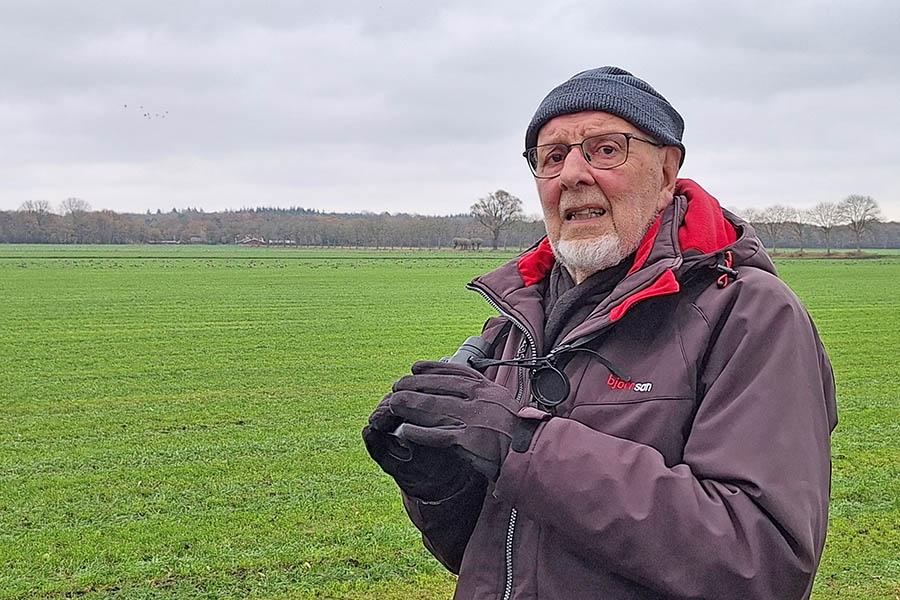 Arie Langendoen in actie