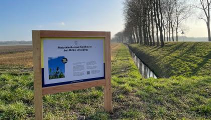 Natuurinclusieve landbouw in het buijtenland van Rhoon