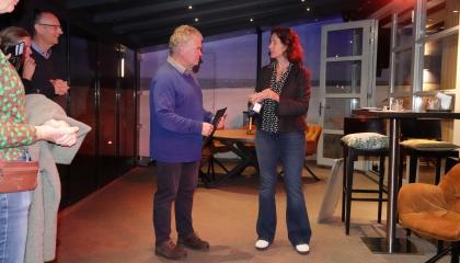 Dianne Nijland en Wim Calame
