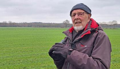 Arie Langendoen in actie