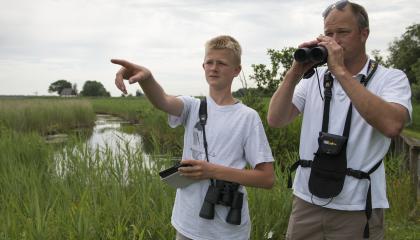 Gerard Tamminga en zoon